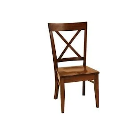 Customizable Solid Wood Dining Side Chair